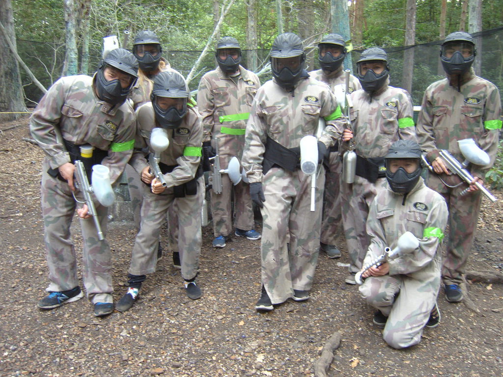 Dragon TaekwonDo club members on a team-building day out